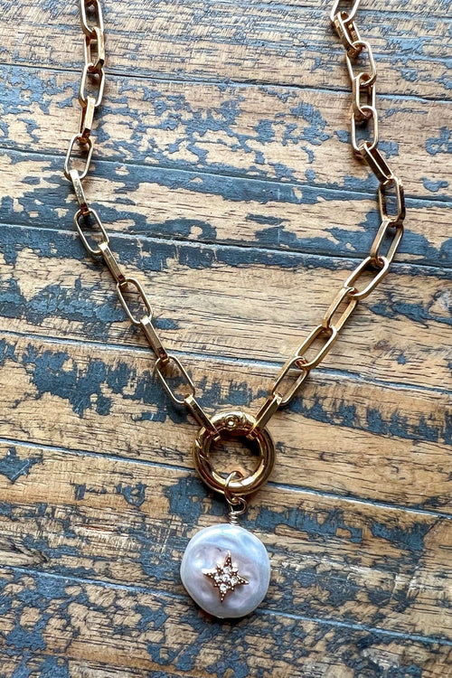 Pearl Star Necklace